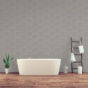 Hexley Dove 9x10.5 Hex Matte Porcelain Tile