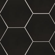 Hexley Graphite 9x10.5 Hex Matte Porcelain Tile