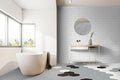 Hexley Graphite 9x10.5 Hex Matte Porcelain Tile