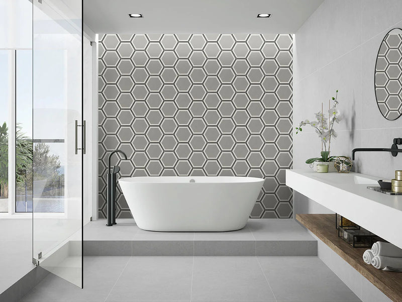 Hexley Hive 9x10.5 Hex Matte Porcelain Tile