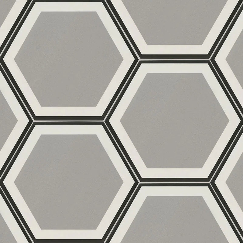 Hexley Hive 9x10.5 Hex Matte Porcelain Tile