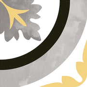 Hidraulico Ornamental Mustard 7.9x7.9 Ceramic Tile