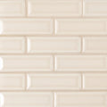 Highland Park Antique White 2x6 Beveled Glossy Ceramic Subway Tile