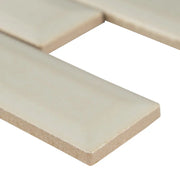 Highland Park Antique White 2x6 Beveled Glossy Ceramic Subway Tile