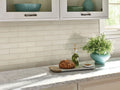 Highland Park Antique White 2x6 Beveled Glossy Ceramic Subway Tile
