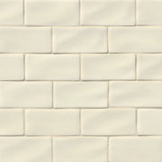 Highland Park Antique White 3x6 Glossy Ceramic Subway Tile