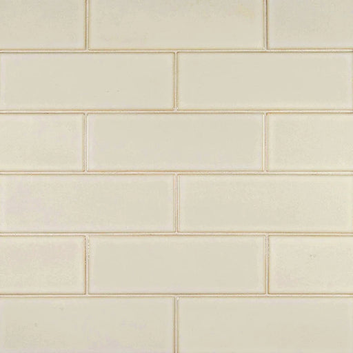 Highland Park Antique White 4x12 Glossy Ceramic Subway Tile