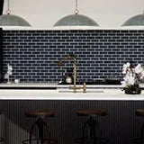 Highland Park Bay Blue 2x6 Glossy Ceramic Subway Tile