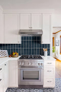 Highland Park Bay Blue 4x12 Glossy Ceramic Subway Tile