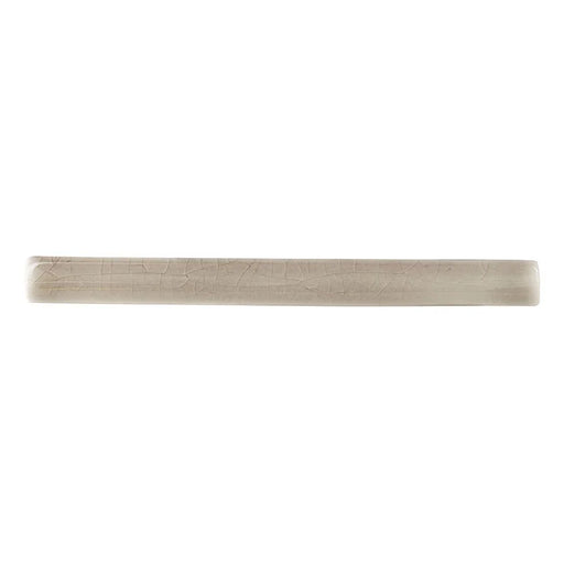 Highland Park Dove Gray 5/8x6 Quarter Round Molding Glossy Ceramic Trim