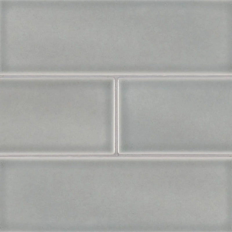 Highland Park Morning Fog 4x12 Glossy Ceramic Subway Tile