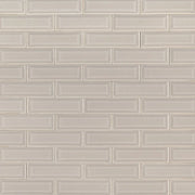Highland Park Portico Pearl 2x6 Beveled Glossy Ceramic Tile