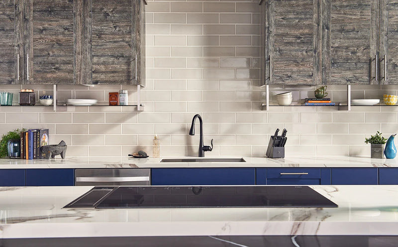 Highland Park Portico Pearl 4x12 Glossy Ceramic Subway Tile