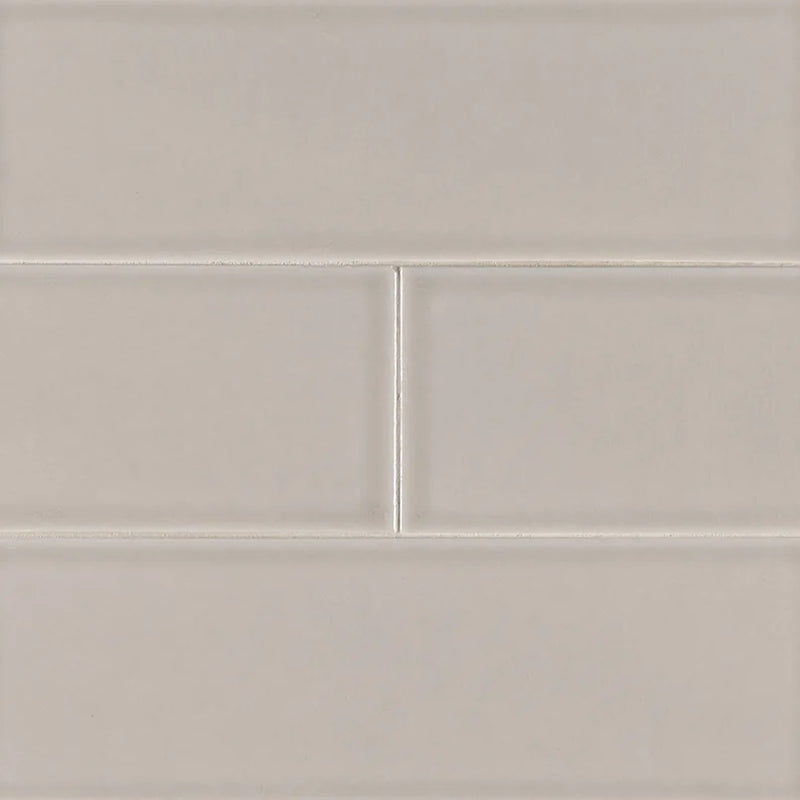 Highland Park Portico Pearl 4x12 Glossy Ceramic Subway Tile