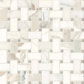 Hillcrest Basket Weave 12x12 Marble Mosaic