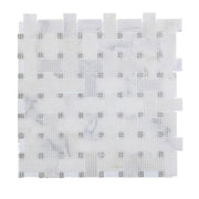 Hillcrest Basket Weave 12x12 Marble Mosaic