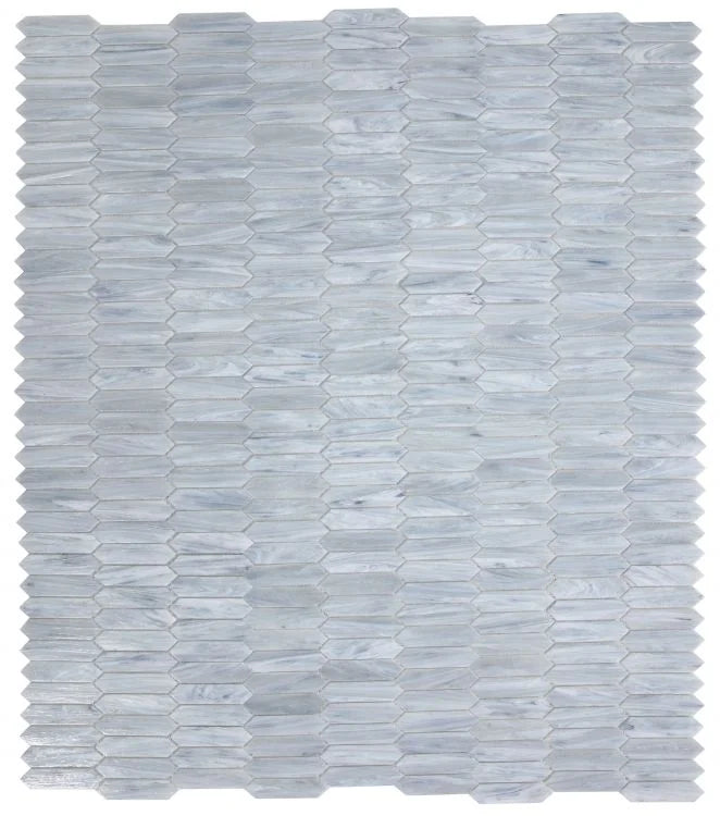 Hot Arrow Grey Glass Mosaic