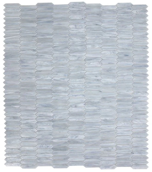 Hot Arrow Grey Glass Mosaic