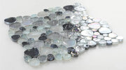 Hot Inari Grey Pebble Glass Mosaic