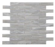 Hot Soft Grey 1x1 Glass Mosaic