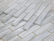 Hot Soft Grey 1x1 Glass Mosaic