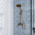 Hulu Beach 1x1 Penny Round Porcelain Mosaic