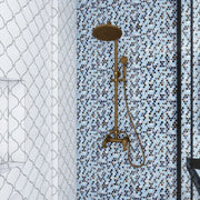 Hulu Beach 1x1 Penny Round Porcelain Mosaic