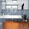 Hulu Beach 1x1 Penny Round Porcelain Mosaic