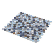 Hulu Beach 1x1 Penny Round Porcelain Mosaic