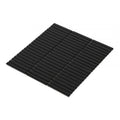 Hulu Black Band 11.25x12 Linear Matte Porcelain Mosaic