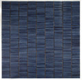 Hulu Blue 11x11.5 Band Porcelain Mosaic
