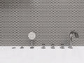 Hulu Dark Grey 1x1 Penny Round Matte Porcelain Mosaic
