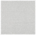 Hulu Fancy White 1x1 Penny Round Porcelain Mosaic