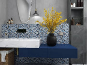 Hulu Sky Penny Round Porcelain Mosaic