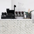 Hulu Statuario Penny Round Matte Marble Mosaic