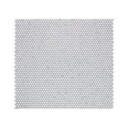 Hulu Statuario Penny Round Matte Marble Mosaic