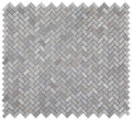 Hulu Tango Grey 9.5x11 Porcelain Mosaic
