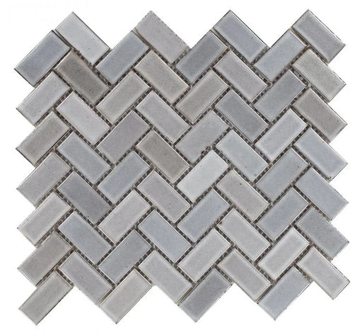 Hulu Tango Grey 9.5x11 Porcelain Mosaic