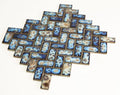 Hulu Tango Ocean 9.5x11 Porcelain Mosaic