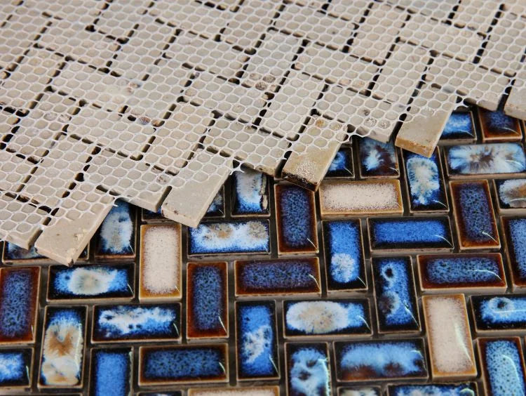 Hulu Tango Sapphire 11.25x12.75 Porcelain Mosaic