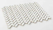 Hulu Tango White 11.25x12.75 Porcelain Mosaic