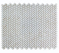 Hulu Tango White Large 9.5x11 Porcelain Mosaic