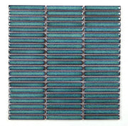 Hulu Turquoise 1x2 Band Porcelain Mosaic