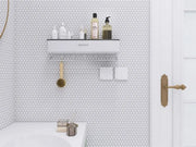 Hulu White Penny Round Matte Porcelain Mosaic