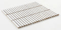 Hulu White 1x2 Band Porcelain Mosaic