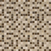 Ibiza Blend 1x1 Misc. 0.31 Inch Glass Stone Blend Mosaic Tile