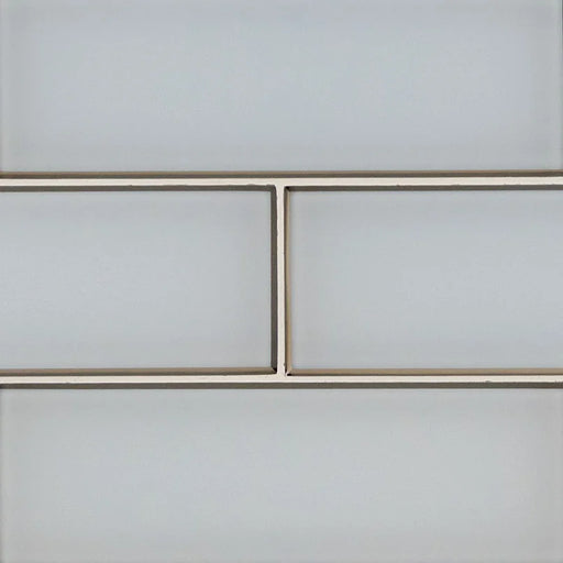 Ice Bevel 4x12 Misc. 0.31 Inch Glass Tile