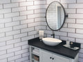 Ice Bevel 4x12 Misc. 0.31 Inch Glass Tile