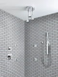 Ice Bevel Subway 2x6 Glossy Glass Mosaic Tile