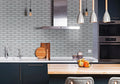 Ice Bevel Subway 2x6 Glossy Glass Mosaic Tile